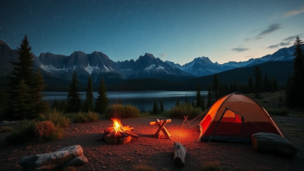 Free Resources for Downloading High-Quality Camping Wallpapers