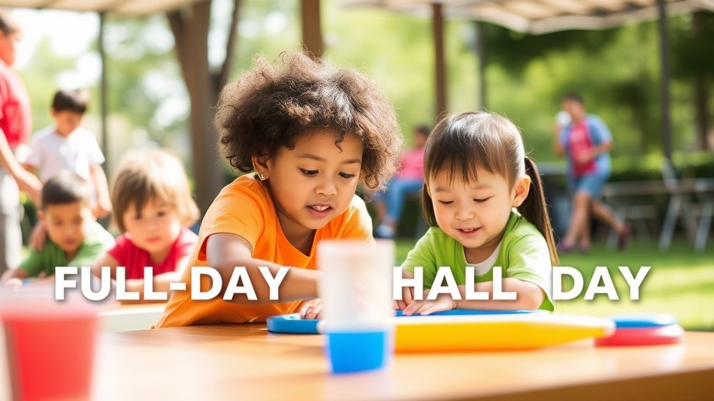 Full-Day and Half-Day Camp Options