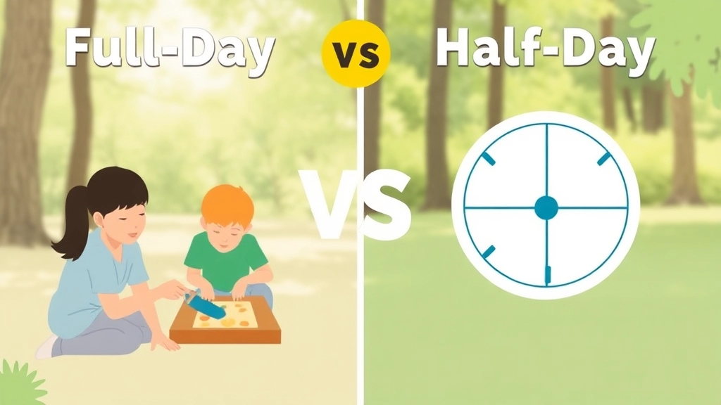 Full-Day vs. Half-Day Camp Options