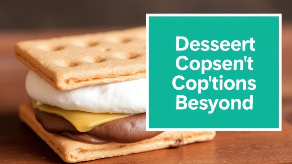 Fun Dessert Options: S'mores and Beyond