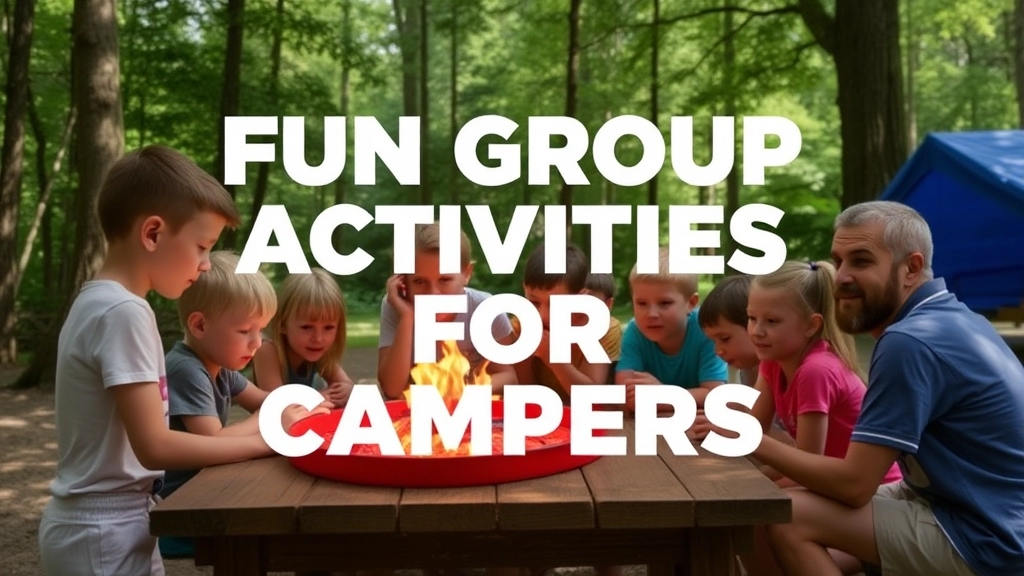 Fun Group Activities for Campers