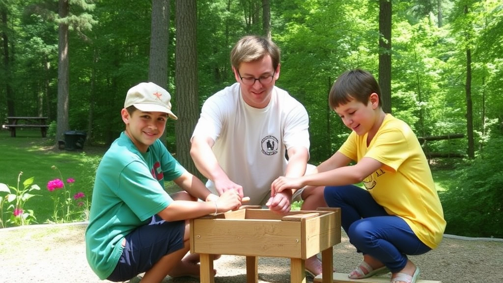 Fun Team-Building Projects for Campers