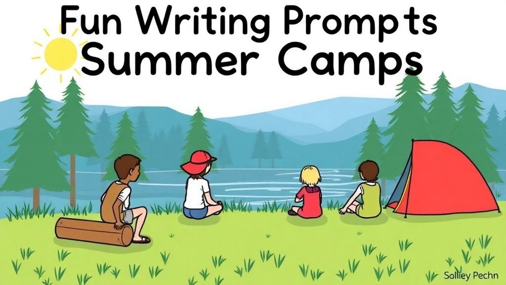 Fun Writing Prompts for Summer Camp Reflection