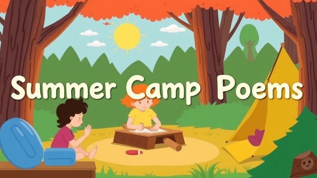 Fun and Silly Summer Camp Poems for Kids