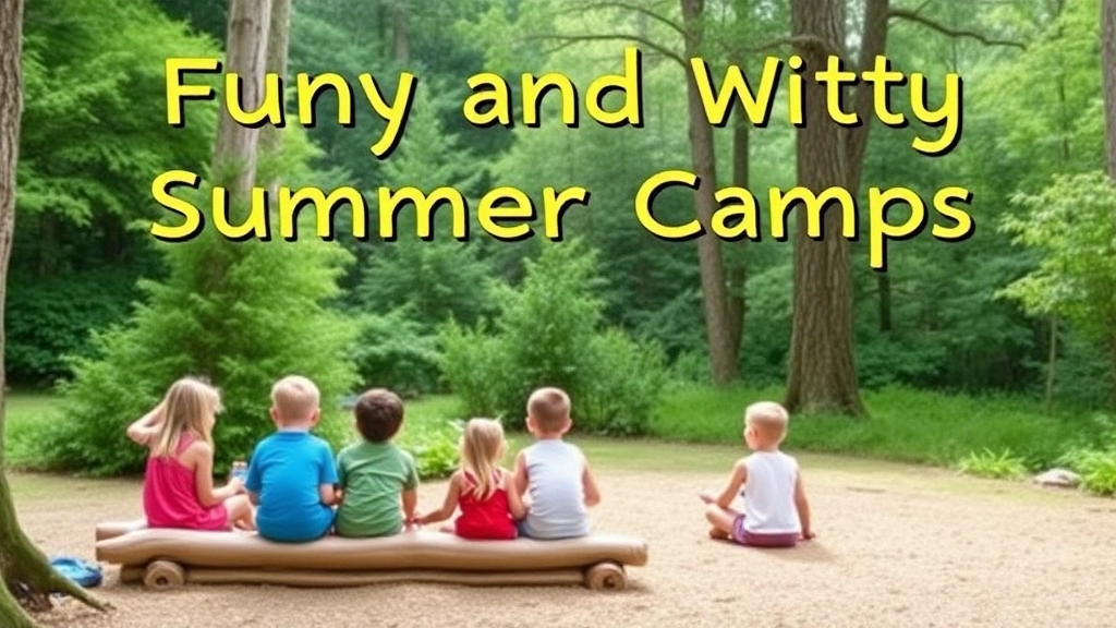 Funny and Witty Summer Camp Captions