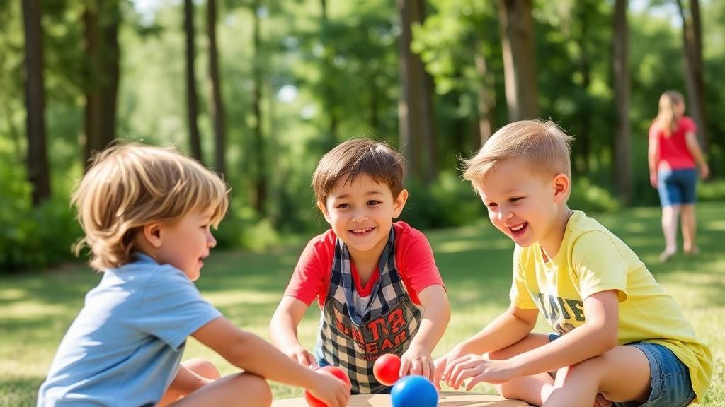 Games for Different Age Groups at Summer Camp