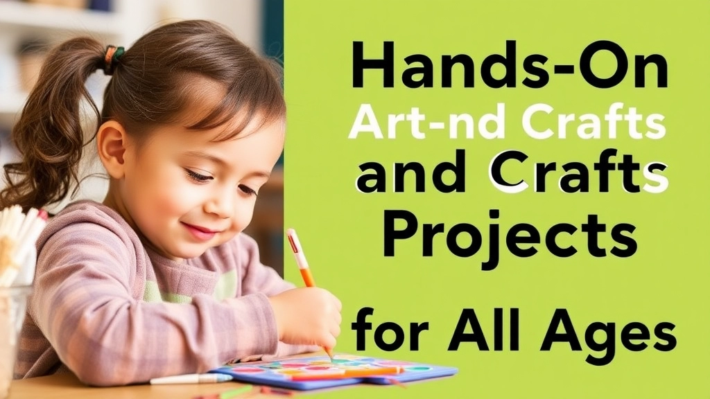 Hands-On Arts and Crafts Projects for All Ages