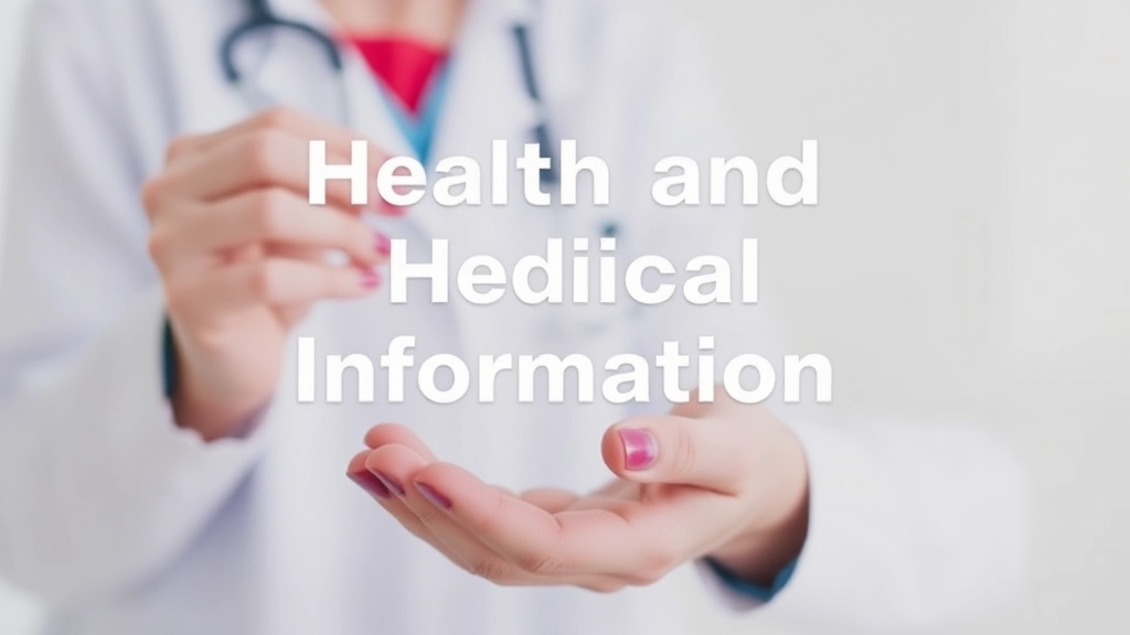 Health and Medical Information