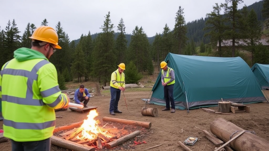 Health and Safety Measures at Camp