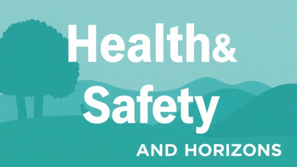 Health and Safety at Foothill Horizons