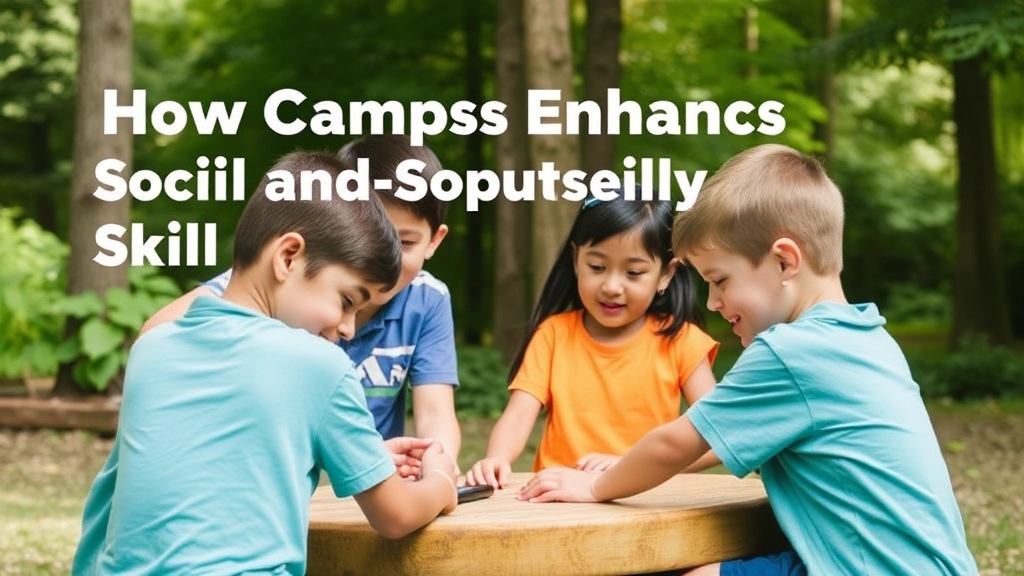 How Camps Enhance Social and Problem-Solving Skills