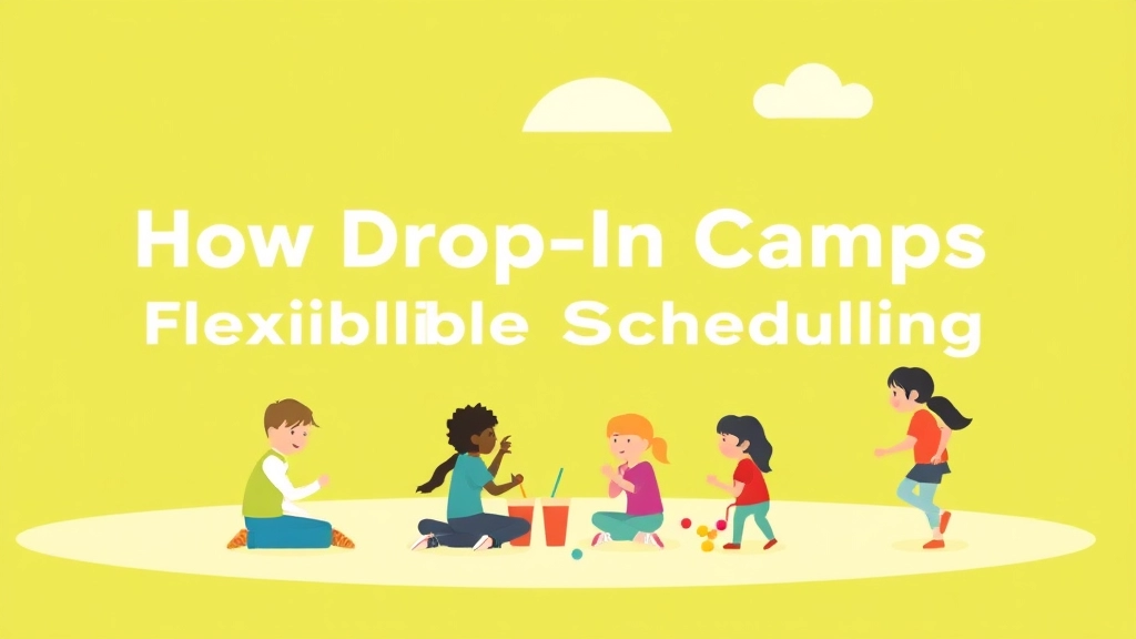 How Drop-In Camps Provide Flexible Scheduling Solutions