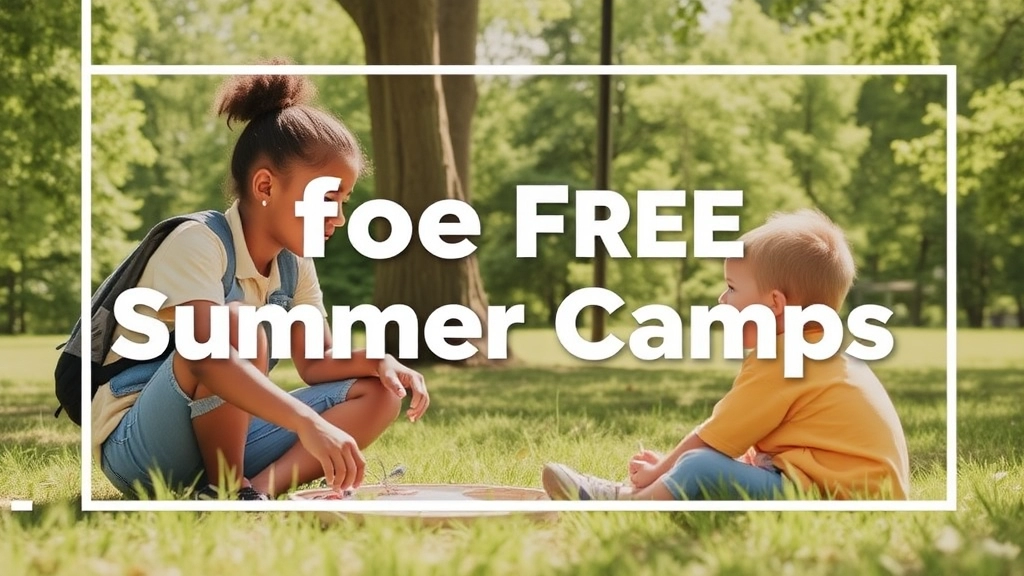 How to Apply for Free Summer Camps