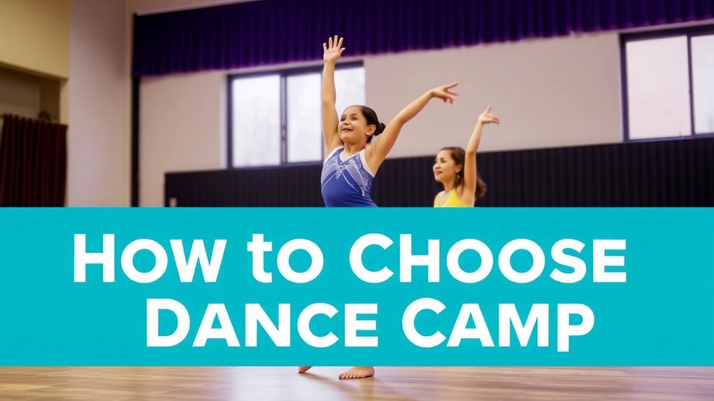 How to Choose the Right Dance Camp