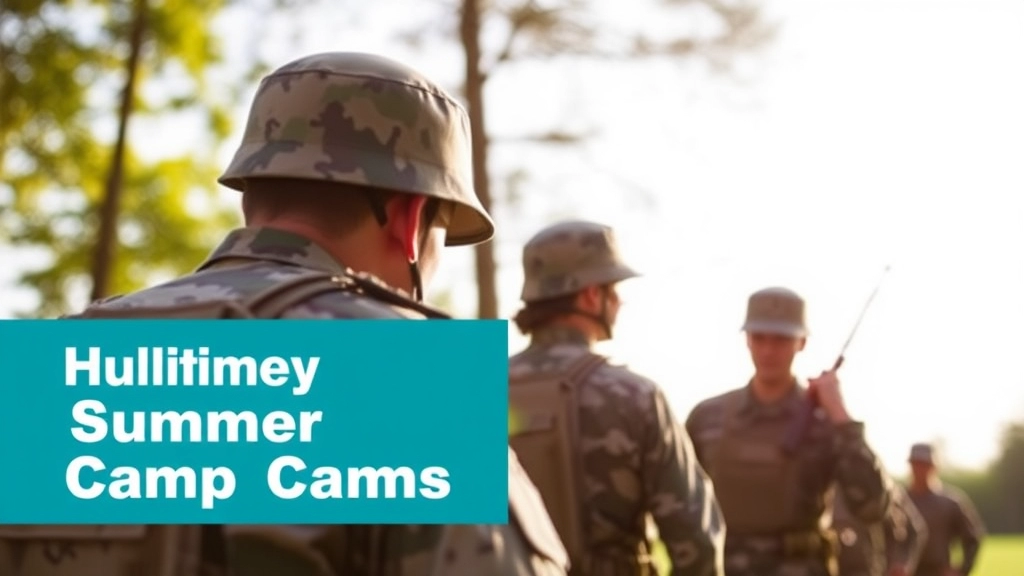 How to Choose the Right Military Summer Camp