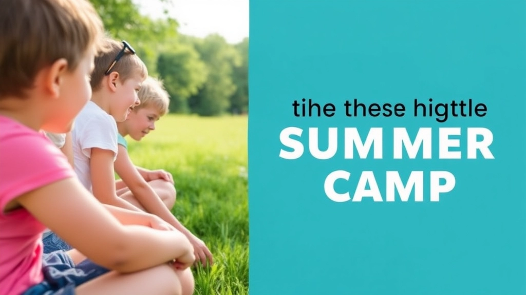 How to Choose the Right Summer Camp