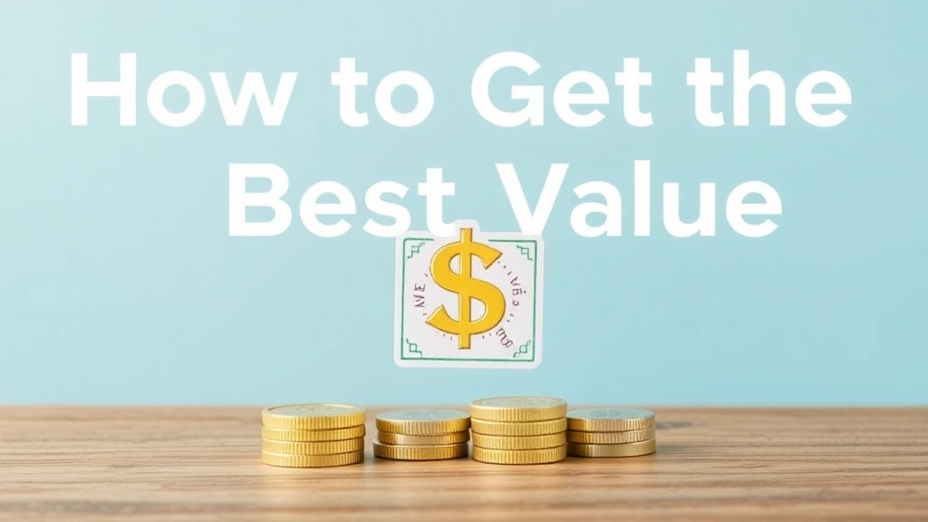 How to Get the Best Value for Your Money