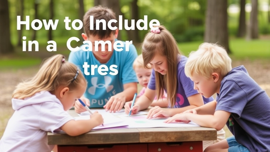 How to Include Activities in a Camp Calendar