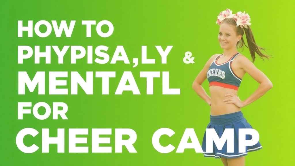 How to Prepare Physically and Mentally for Cheer Camp