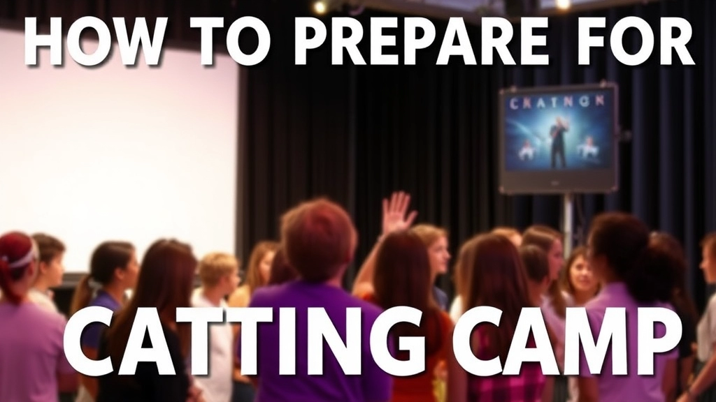 How to Prepare for Acting Camp