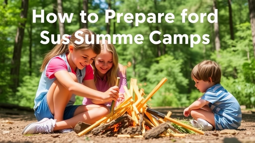 How to Prepare for YMCA Summer Camps