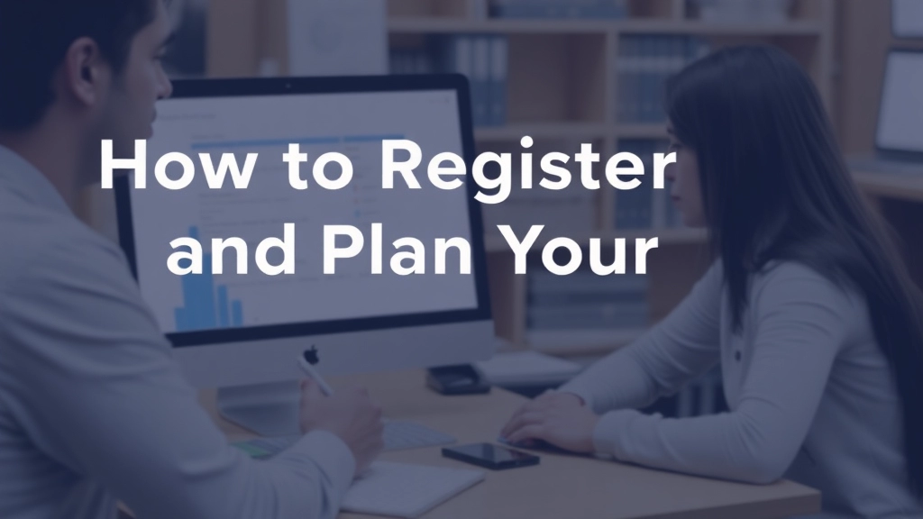 How to Register and Plan Your Session