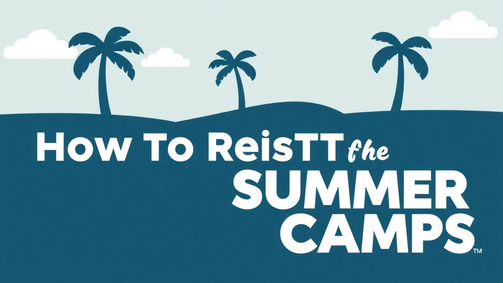 How to Register for Free Miami Summer Camps