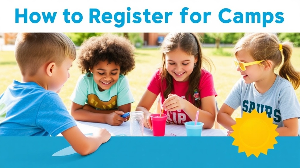 How to Register for Free Summer Camps