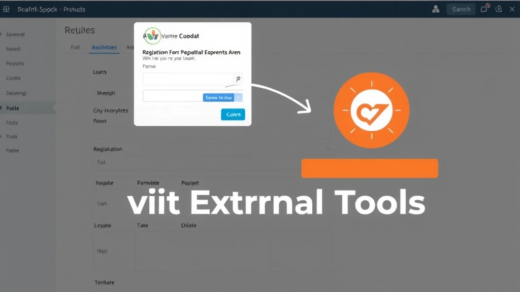 Integrating Registration Forms with External Tools