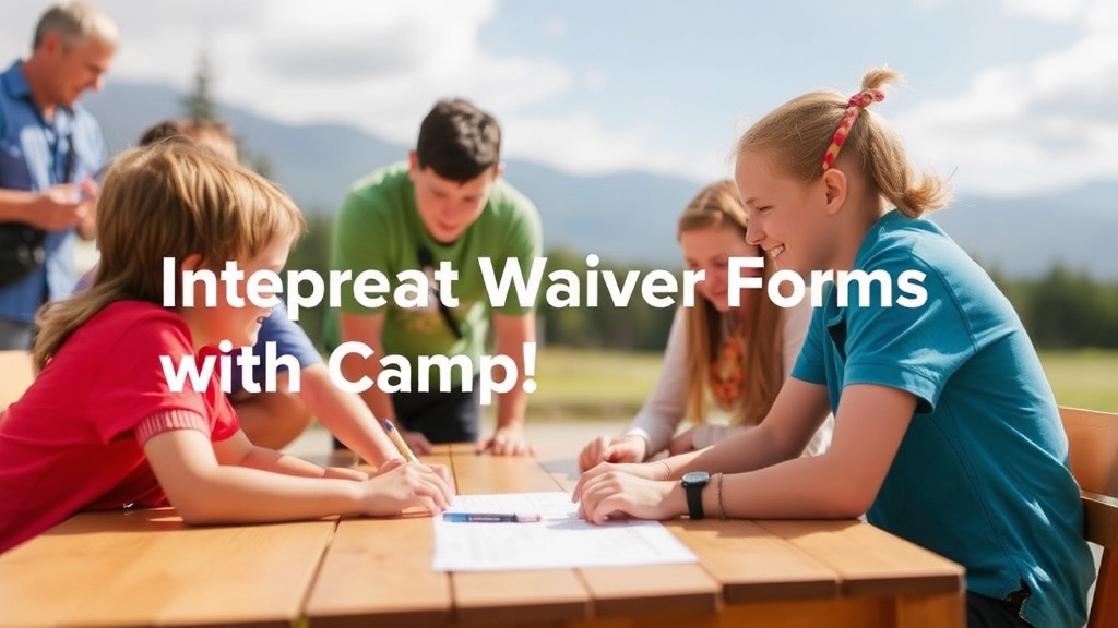 Integrating Waiver Forms with Camp Management Software