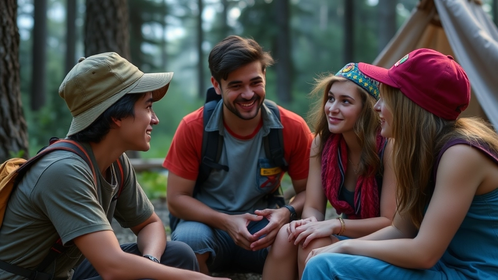 Interpersonal Relationships Among Camp Characters