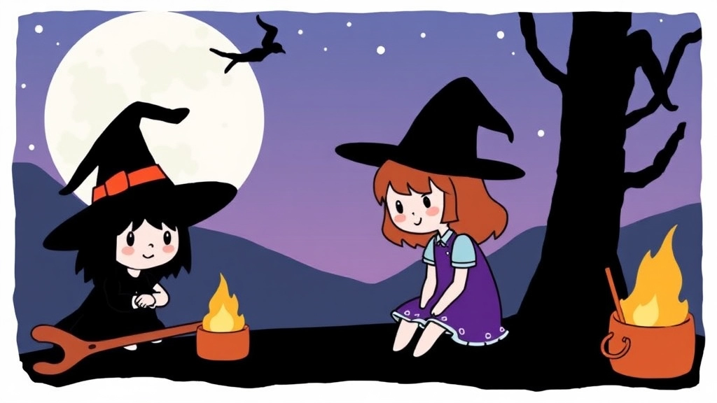 Introduction to the Witches of Summer Camp Island