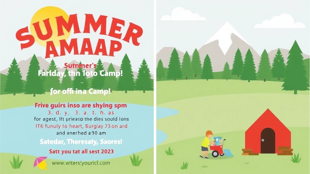 Inviting Guests: Creative Summer Camp Invitations