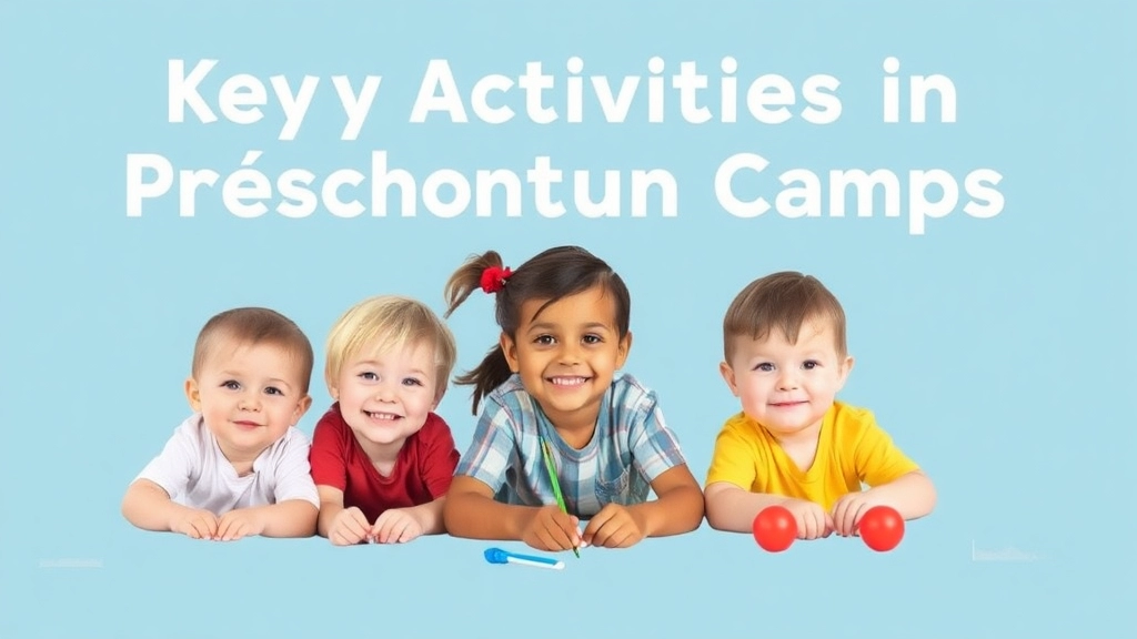 Key Activities in Preschool Summer Camps