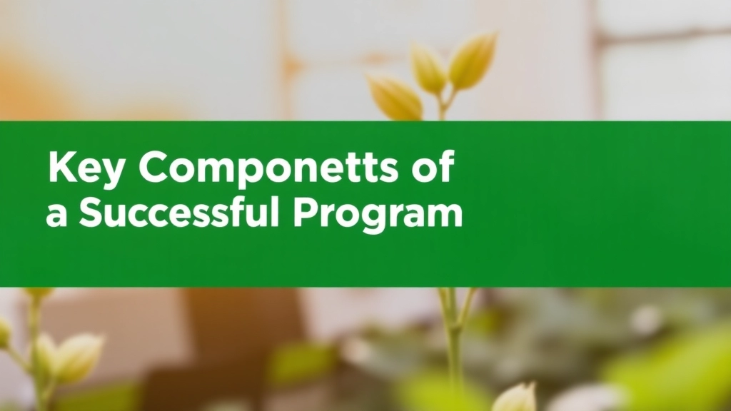 Key Components of a Successful Program