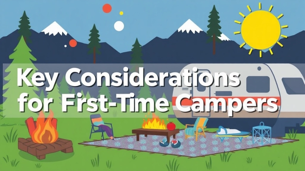 Key Considerations for First-Time Campers