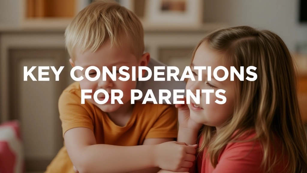 Key Considerations for Parents