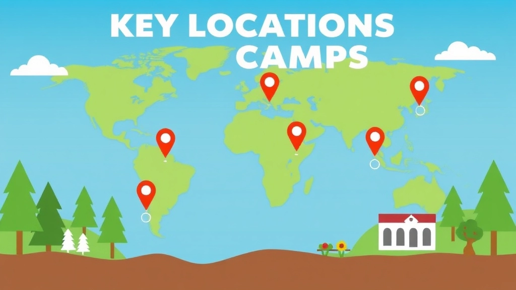 Key Locations and Facilities for Camps