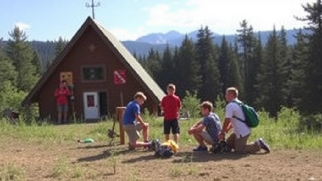 Leadership and Independence Building at Camp