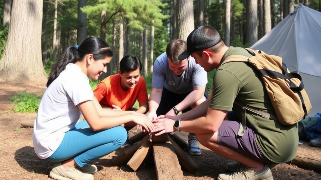 Leadership and Team Building Skills Learned at Camp