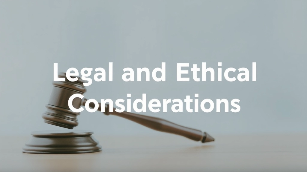 Legal and Ethical Considerations