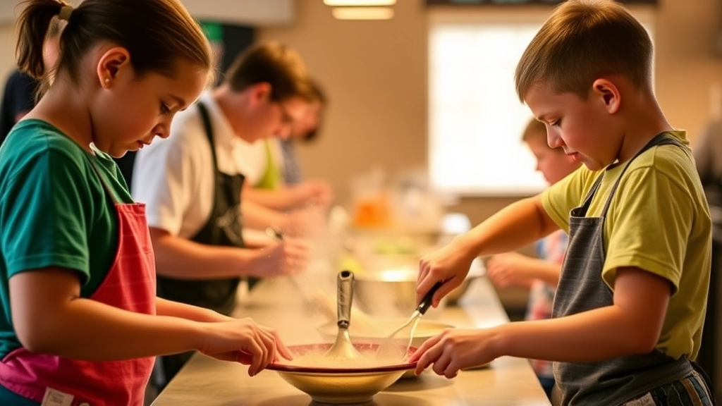 Life Skills Learned at Summer Cooking Camps