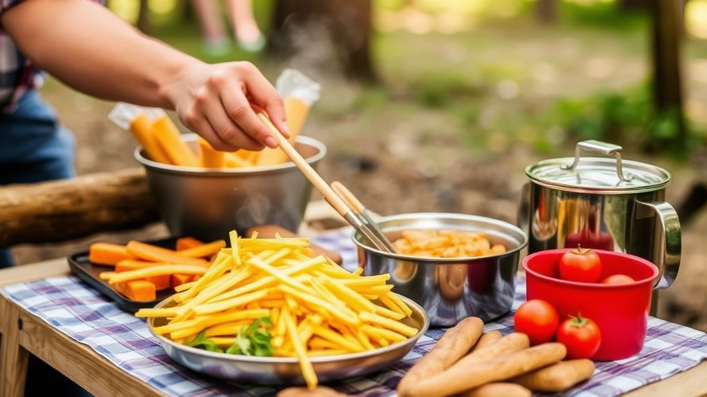 Meal Planning and Cooking Tips for Campers