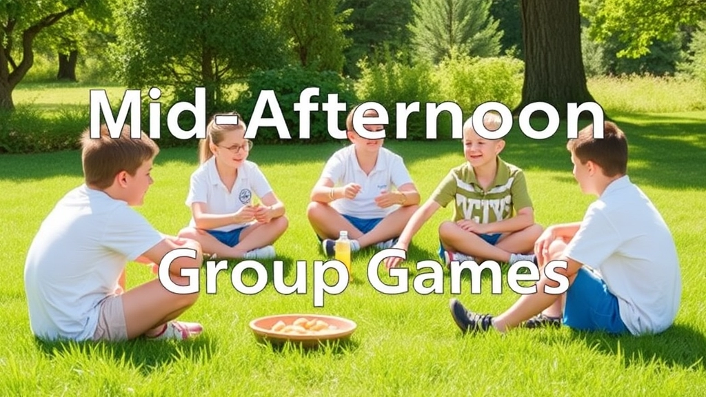 Mid-Afternoon Snack and Group Games