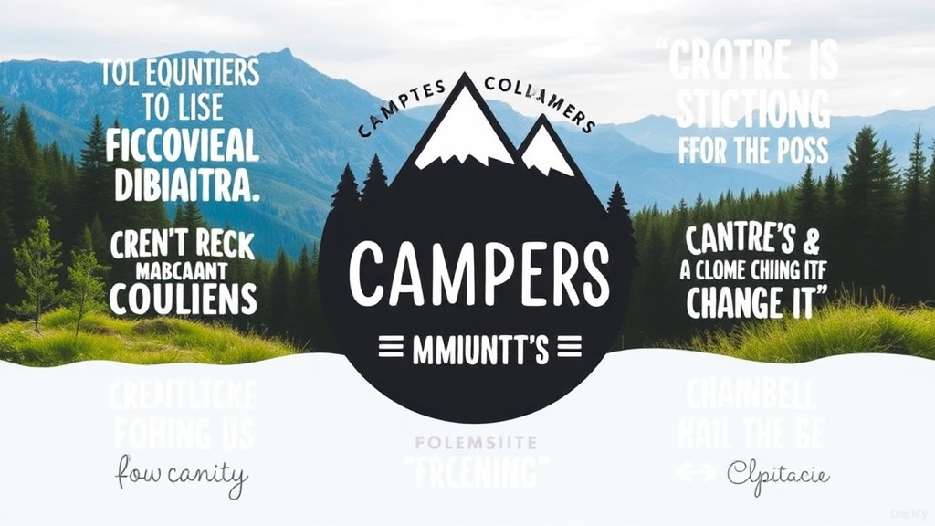 Motivational and Inspirational Mottos for Campers