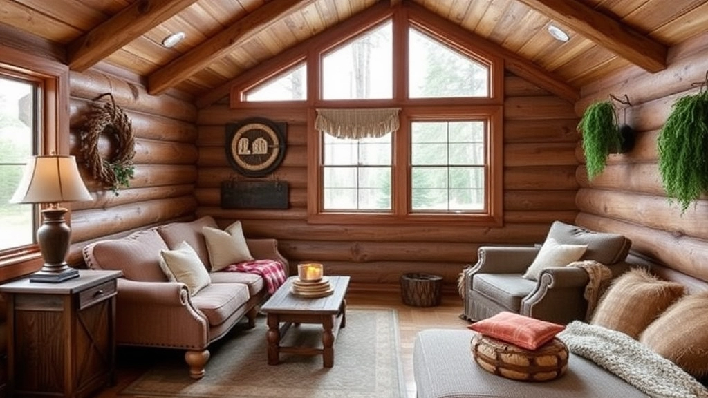 Nature-Inspired Cabin Decoration Ideas