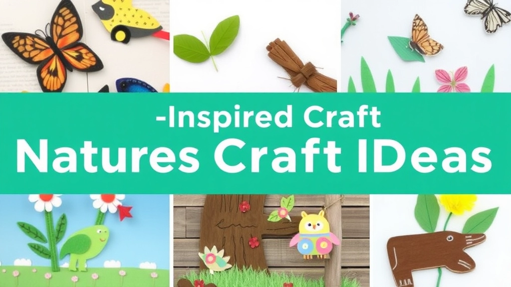 Nature-Inspired Craft Ideas