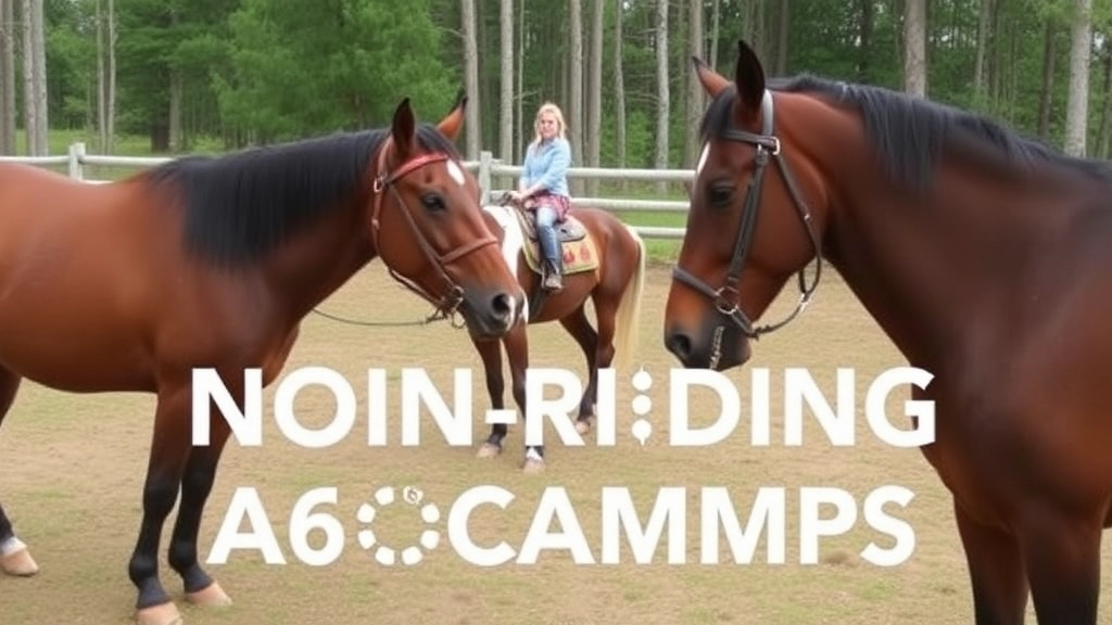 Non-Riding Activities at Horse Camps