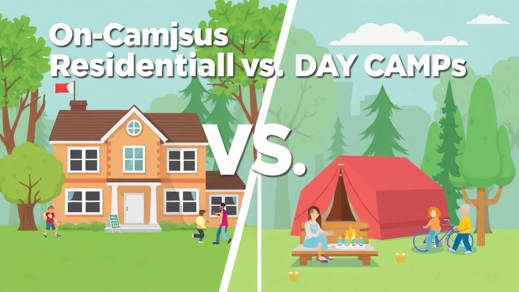 On-Campus Residential vs. Day Camps