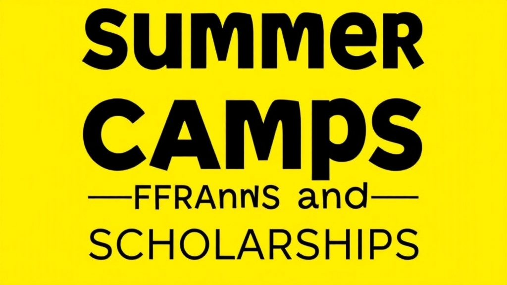 Organizations Offering Summer Camp Grants and Scholarships